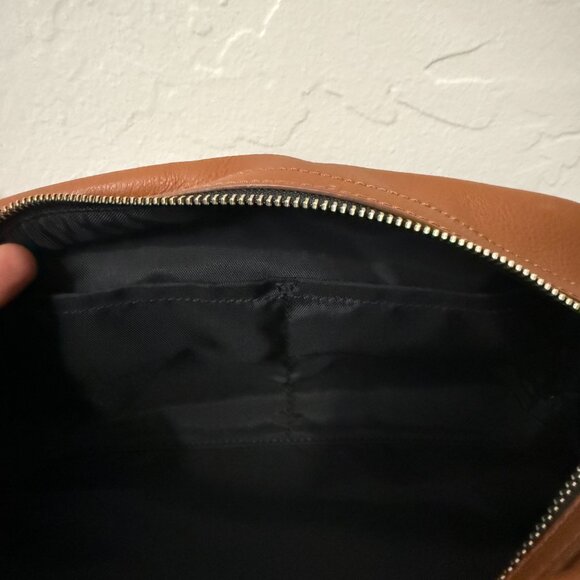 COACH Weekend Travel Kit Pouch, Saddle color - Picture 2 of 13